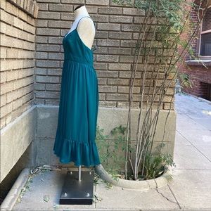 JCrew dress. Forrest Green. Size 10. New with tags